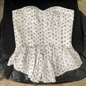 Strapless Blouse
